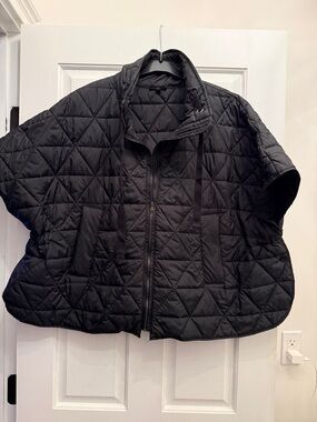 Joh Apoarel Quilted Black Jamel PufferJacket -